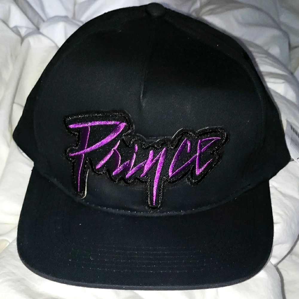 NEW *PRINCE* Baseball Cap/Hat! Black/Purple. Unisex